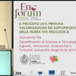 Presentazione del progetto durante il congresso Enoforum 2019